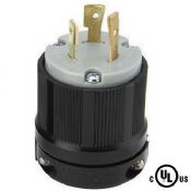 TWIST-LOCK NEMA L6-20P User Attachable Replacement Plug