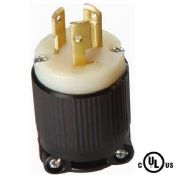 TWIST-LOCK NEMA L6-15P User Attachable Replacement Plug