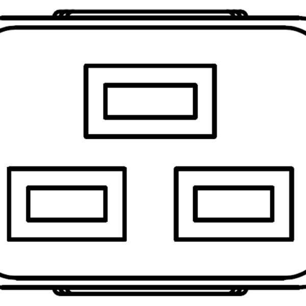 C Iec Connector Lineart . . . . . . - Webber Electronics