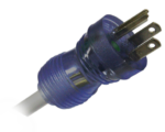 Hospital Grade Nema P Clear Plug Photo Image . . . - Webber Electronics