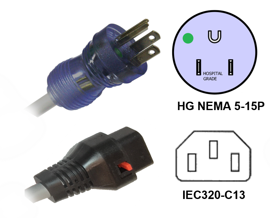 Hospital_Grade_NEMA_5-15P_Clear_Plug_to_IEC320-C13_Black_Locking_Connector_Photo_Image_and_Line_Art__83699.1709320636.1280.1280 Hospital Grade Nema P Clear Plug To Iec C Black Locking Connector Photo Image And Line Art . . . - Webber Electronics