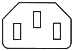 IEC320-C13_Connector_Face_Lineart__69229.1709317818.1280.1280__29609.1709320480.1280.1280 Iec C Connector Face Lineart . . . . . . - Webber Electronics
