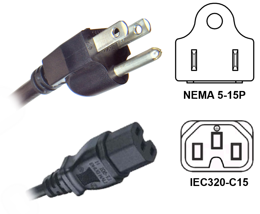 Nema P To Iec C Plug And Connector Photo Image And Line Art . . . - Webber Electronics
