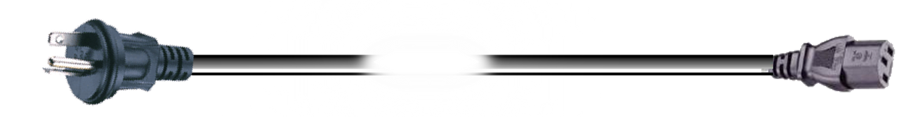 Nema P Plug To Iec C Power Cord Linear Photo Image . . . . . . - Webber Electronics